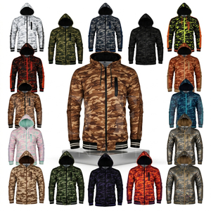 Custom Made Printed Pattern Lightweight <b>Zip</b> <b>Up</b> Casual Outdoor Windbreaker Hoodie Jacket High Quality OEM ODM Comfortable Coat - Product Image 1