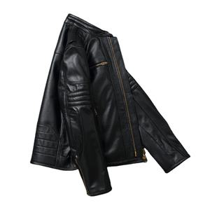 Nouvelle veste d'hiver 2026, service OEM, vestes en cuir pour hommes, couleur noire, veste en cuir pour hommes, manches longues, veste en cuir pour hommes - Product Image 3