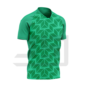 Premium Football Soccer Jersey Moisture Wicking Athletic Shirt Front Logo Custom Team Name Durable Print for Training Matches - Product Image 2