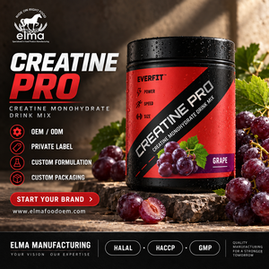 Fournisseur de poudre de protéines de lactosérum à la vanille en marque privée en Malaisie, fabrication OEM de shakes WPC sur mesure, croissance musculaire pour adultes, 20-29g - Product Image 1