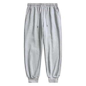 Men's Lightweight Mid Waist <b>Slim</b> Fit Cotton <b>Jogger</b> Pants with Drawstring Closure - Product Image 3