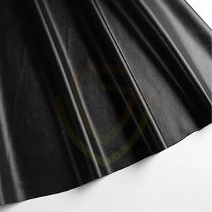 Falda de Cuero Grueso de Alta Calidad y Estilo Moderno para Mujer, Ropa Casual de Invierno con Decoración Estampada, Falda de Cuero para Mujer - Product Image 4