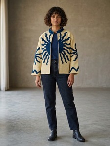 <b>Womens</b> <b>Velvet</b> Bomber <b>Jacket</b> with Embroidery Stand Collar Long Sleeve Eco-Friendly Quick Dry Designer Fashion B2B Wholesale - Product Image 3