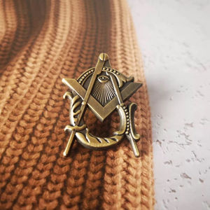 Épingles et Badges de Cérémonie Maçonniques Personnalisés 2026 de Marque, en Émail Dur 3D, de Haute Qualité, pour la Franc-Maçonnerie - Product Image 5