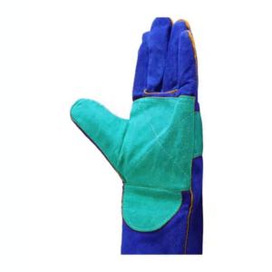Gants de travail en cuir de vachette renforcé anti-vibration et antidérapant de haute qualité, approuvés CE, pour soudeurs MIG, Arc et TIG - Product Image 3