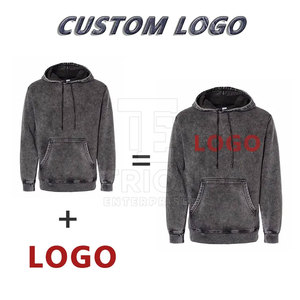 Sudaderas con capucha de alta calidad con lavado ácido en colores personalizados, sudaderas con capucha de corte ajustado con lavado ácido, sudaderas con capucha con logotipo personalizado con lavado ácido para venta en línea - Product Image 5