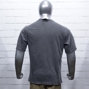 เสื้อยืดคอตตอนวินเทจทรงโอเวอร์ไซส์ คอกลม สไตล์สตรีทแวร์ สำหรับผู้ชาย - Product Image 6