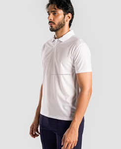 Camisa Formal de Hombre de Alta Calidad, Transpirable, Corte Slim Fit, Manga Corta, Lona, Personalizada con Logotipo Bordado en la Manga Derecha, Cierre de Botones - Product Image 2