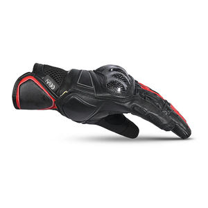 Gants de moto en cuir personnalisables à écran tactile, grande taille, hiver, antidérapants, respirants, à doigts complets, unisexes, équipement de protection - Product Image 5