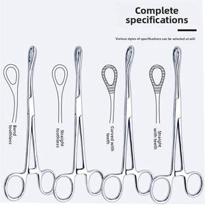 Pinzas para Esponjas Rampley de Acero Quirúrgico, Instrumentos Quirúrgicos Manuales de Alta Calidad, Certificación CE, 5 Años de Garantía - Product Image 4