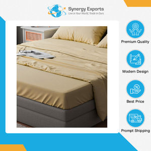 Quantité en gros disponible, qualité supérieure, style moderne et luxueux, ensemble de draps en polyester 4 pièces, du premier fournisseur d'Inde. - Product Image 3