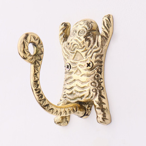 Wholesale Handmade Golden Monkey <b>Wall</b> <b>Hook</b> Metal Animal Decorative <b>Hook</b> For <b>Keys</b> and Towel Decorative <b>Wall</b> Mounted <b>Hooks</b> - Product Image 1