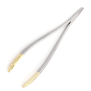 Portaagujas Langenbeck TC 18cm, Instrumento Quirúrgico de Acero Inoxidable con Puntas de Carburo de Tungsteno para Sutura de Precisión - Product Image 2