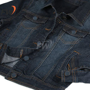 Chaquetas Vaqueras Cortas Multicolores de Alta Calidad OEM para Mujer, Chaqueta Vaquera Informal de Manga Larga, Chaqueta Vaquera Transpirable para Mujer - Product Image 4