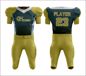 Camiseta de Fútbol Americano Heritage Elite Freedom para un Rendimiento Blitz Americano, Uniforme Transpirable de Manga Corta - Product Image 3