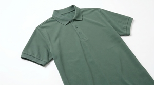 <b>Men's</b> <b>Green</b> <b>Polo</b> <b>Shirt</b> Short Sleeve Regular Fit Knitted Solid Color Casual Wear Breathable Cotton <b>Shirts</b> - Product Image 4