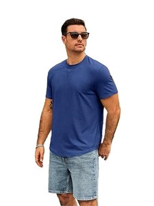 Camisetas unisex de moda al por mayor, camisetas extragrandes de alta calidad, camiseta lisa de algodón suave para hombre - Product Image 4