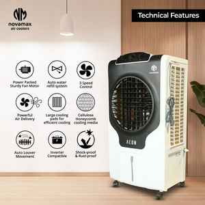 Meilleur refroidisseur d'air pour la maison AEON 85 LTR REFROIDISSEUR D'AIR Extérieur Désert avec moteur robuste Grand réservoir et refroidissement pour les grands espaces - Product Image 3