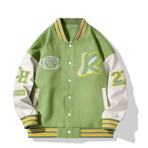High Quality for PAK INDUSTRY Men's <b>Slim</b>-<b>Fit</b> Winter Varsity <b>Jacket</b> 100% Wool Waterproof Breathable College Fashion Design - Product Image 1