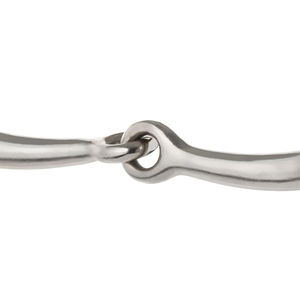 Bocado de Anillas Multiusos de Acero Inoxidable para Montar a Caballo, para Entrenamiento y Control Suave, Bocado Ecuestre para Caballos - Product Image 2