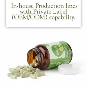 Garcinia Cambogia แคปซูลสารต้านอนุมูลอิสระ GMP HACCP ได้รับการรับรองจาก europins ขายดีในราคาที่ดีที่สุดสำหรับผู้ซื้อจำนวนมาก - Product Image 2