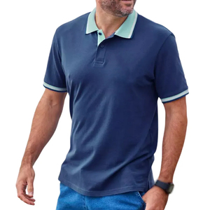 Camisetas de Manga Corta de Punto Estampadas al por Mayor para Hombre, Logotipo Personalizado, 100% Algodón Transpirable para Promoción de Marca al por Mayor - Product Image 1
