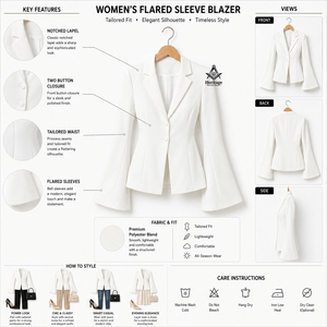 Greek Apparel Heritage Masonic Regalia Delta Sorority Women Stylish Elegant Breathable Office <b>Blazer</b> Single <b>Button</b> Outerwear - Product Image 5