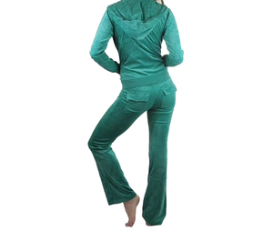 Survêtements décontractés imprimés à capuche pour femmes de qualité supérieure, vêtements de sport d'automne en polyester respirant à séchage rapide, design 2 en 1 - Product Image 4