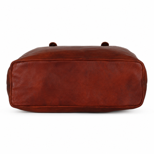 Genuine Leather Fashion <b>Tote</b> <b>Bag</b> Women Vintage Shopping <b>Shoulder</b> Handbag Large Casual Long <b>Shoulder</b> <b>Strap</b> Summer Autumn Zipper - Product Image 3