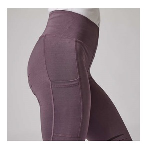 High Quality 4-way Stretch Horse Riding Breeches Leggings Tights Equestrian Wear Pants on Technical Fabric with Soft Feel - Product Image 3