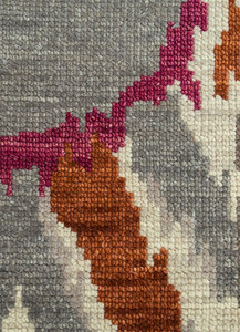 Jaipur <b>Rugs</b> LCA-09 Hand-Knotted Wool Vintage Chic Abstract <b>Rug</b> Non-Slip Low Pile <b>Thin</b> Large Size for Living Room & Hallway - Product Image 5