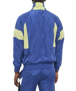 2025 personnalisé hommes Jogging léger à capuche coupe-vent couleur bloc Nylon survêtement avec tissu Polyester imperméable - Product Image 6