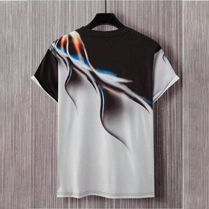 Men's Unisex Sublimation T-<b>Shirts</b> High Quality Custom 100% Cotton Eco-Friendly Breathable Full Print - Product Image 3