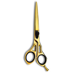 Ciseaux de coiffure professionnels pour barbier, outil de coiffure de salon, construction en acier inoxydable, ciseaux ergonomiques pour barbier - Product Image 3