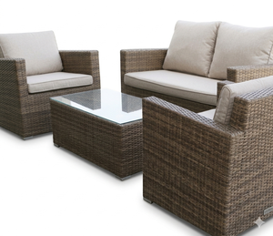 Wholesale Price Indonesia Manufacturer Wicker Outdoor Dining Sets Patio Furniture Sets Minimalist Style - Product Image 4