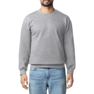 Sudadera de Cuello Redondo para Hombre, Transpirable, Color Sólido, Corte Regular, Tejida, 100% Algodón, Estilo Casual para Otoño 2026 - Product Image 6