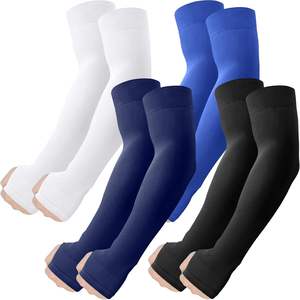 Premium <b>Arm</b> <b>Sleeves</b> <b>Compression</b> Breathable Sports <b>Sleeves</b> Men Women Bulk Supplier - Product Image 1