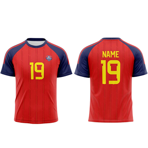 Maillot de football personnalisé : Créez votre propre logo, respirant, en polyester, pour l'entraînement, sublimation intégrale, uniformes d'équipe - Product Image 1