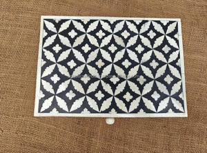 Cajas de Joyería Modernas con Diseño en Zig Zag, Hechas a Mano, Ecológicas y Únicas, Artesanías de Resina 3D con Incrustaciones de Hueso para Decoración del Hogar - Product Image 5