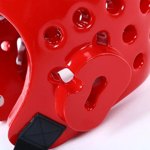 Casque de boxe en cuir véritable unisexe, modèle 2025, dernier design, protection de la tête pour la compétition, vente en gros - Product Image 3