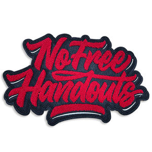 Parche de Chenilla con Letras de Diseño Exclusivo, Parche de Tela Bordado Personalizable con Logotipo, Venta al por Mayor para Prendas - Product Image 1