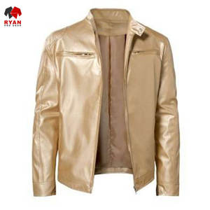 Chaqueta de Cuero con Cierre de Cremallera y Diseño Personalizado Ryan Pro Gear, Tejido Cómodo, Logotipo Personalizado, Corte Regular - Product Image 2