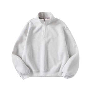 Sweat à capuche en coton style Y2K pour homme, lavé, écologique, surdimensionné, en molleton, couleur unie - Product Image 4