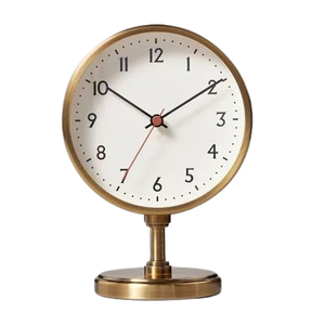 Horloge de table de haute qualité, horloge de bureau classique, minimaliste, moderne, rétro, décorative, élégante, pour la maison et le bureau - Product Image 1