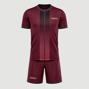 Conjunto de Camiseta de Fútbol Blanca para Hombre F2WIN, Manga Corta, Cuello en V, Transpirable, Cintura Elástica, Uniforme Deportivo de Malla para Todas las Temporadas, Personalizable - Product Image 2