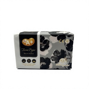 Mouchoirs en papier doux personnalisés en gros, à tirer par le bas, en pâte de bois vierge à 100 %, <span class=keywords><strong>pour</strong></span> <span class=keywords><strong>toilettes</strong></span> - Product Image 4