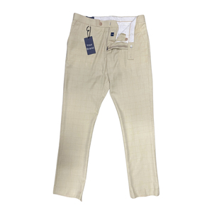 Best Offer on High-Quality Men's Mid-Waist Slim Fit Formal <b>Trousers</b> | Polyester Viscose Camden Style from Trusted <b>Indian</b> Seller - Product Image 1