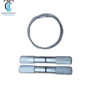 Manopla de alambre veterinaria de alta resistencia para práctica en animales grandes TARIQ CRAFTED INDUSTRIES - Product Image 1