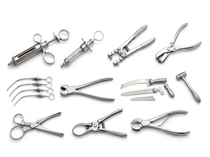 Instruments vétérinaires généraux, outils de chirurgie animale, instruments chirurgicaux vétérinaires professionnels en acier inoxydable - Product Image 1