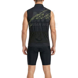 เสื้อกั๊กปั่นจักรยานแบบกำหนดเอง ระบายอากาศได้ดี น้ำหนักเบา เสื้อผ้ากีฬาสำหรับการฝึกซ้อมบนถนน การขี่จักรยาน และการแข่งขัน - Product Image 5